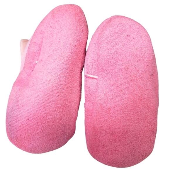 Rising Star Baby Size 2 (6-9 Months) Pink Fabric Pre-Walking Shoes Booties, NWT - Picture 3 of 5